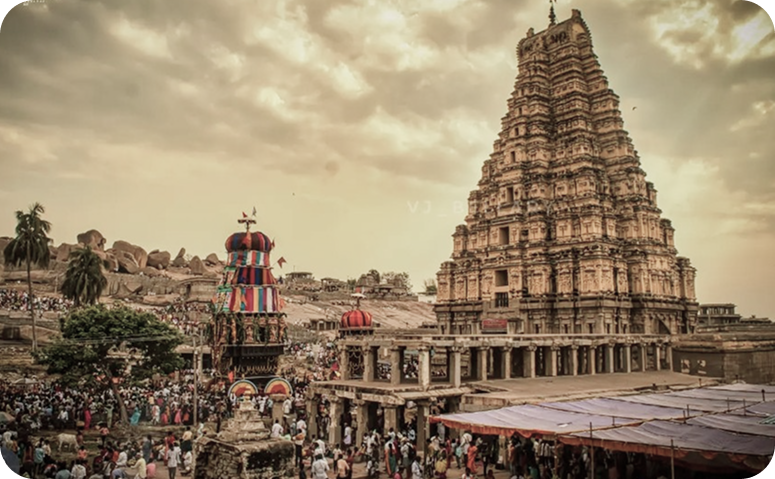 Virupaksha Temple in Hampi